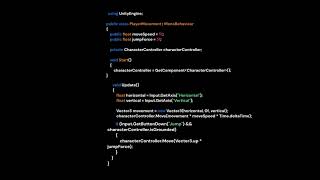 How To Code A Simple Walking Script With C# In Unity