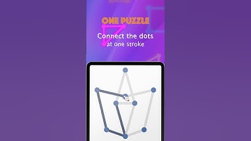 One Puzzle: 1 line connect dot #connectdots  #puzzle #puzzlegame #game #puzzles #puzzlegames #gaming
