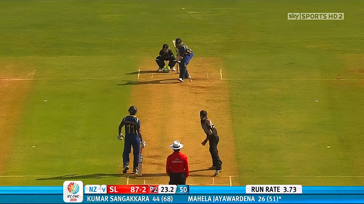 Sri Lanka Vs New Zealand | ICC Cricket World Cup 2011 | Full Match Highlights | 1080p 50fps