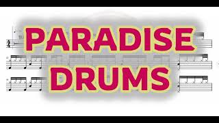 Coldplay - Paradise |DRUM SHEET| Coldplay - Paradise |DRUM SHEET|