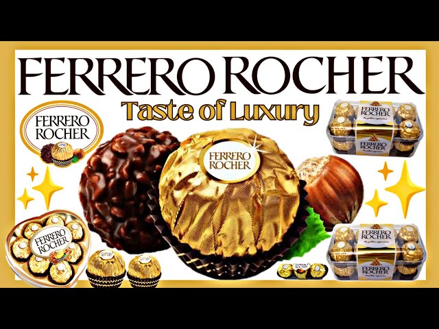 Ferrero Rocher chocolates were inspired by the Virgin Mary