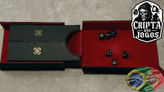 Unboxing da Torre de Dados em Pele do Too Many Bones (Collapsible Dice Tower)
