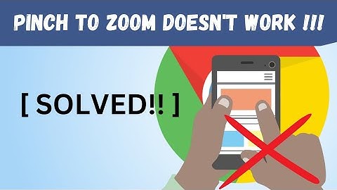 How to enable "Pinch to zoom" on Google Chrome Mobile Browser? #chrome