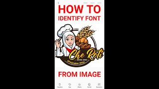 How To Identify Font From Image [Mobile Phone]