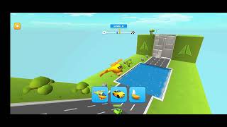 Super Crazy transformer Racing Car Stunts Master Android Gameplay #runner screenshot 5