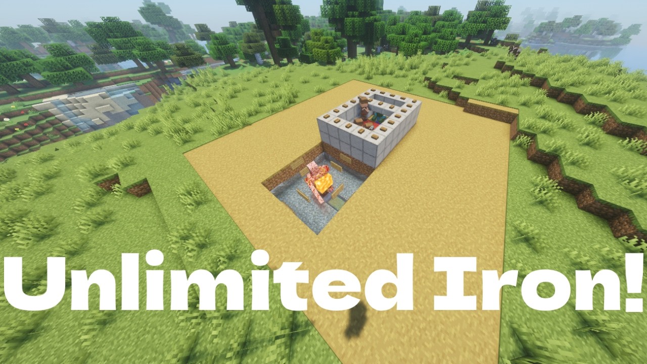 The Easiest Iron Farm in Minecraft Java 1.21! (Easy Tutorial)
