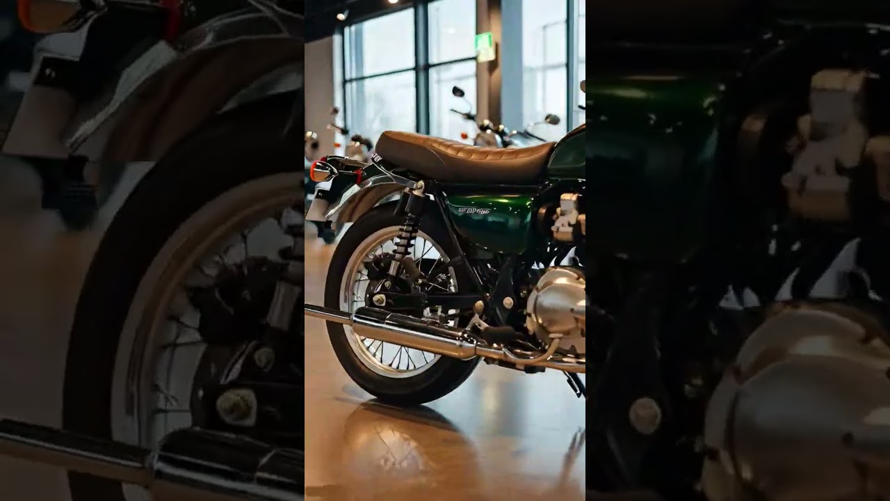 Представлен новый Kawasaki W200 2026 года — настоящий ретро-мотоцикл, созданный для истинного удо...