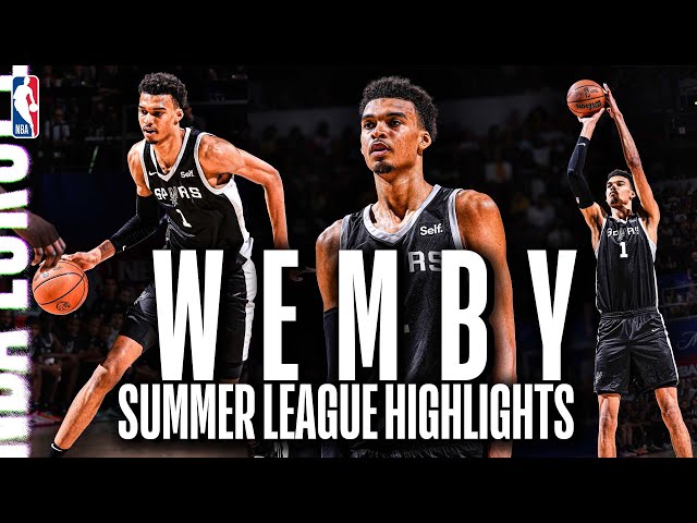 NBA Twitter reacts to Wemby's 27-point second Summer League game