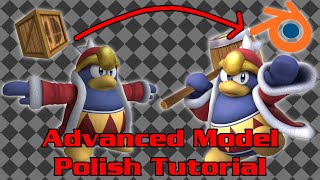 Advanced Model Polish for Super Smash Bros. Brawl Asset Creation (Blender)