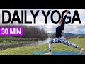 30min daily yoga flow  every day full body yoga for all levels