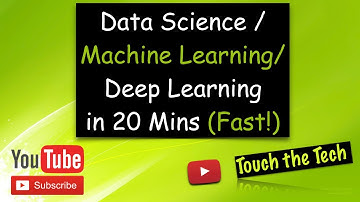 Data Science in 20 Mins | Data Science For Beginners | What Is Data Science? - Touch the Tech