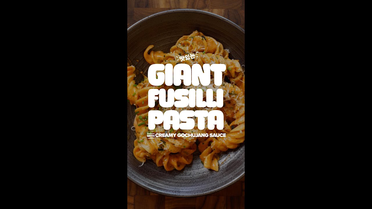 Giant Fusilli Gochujang Pasta