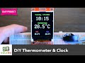 Raspberry Pi Pico Project - Thermometer &amp; Clock ST7735 &amp; DS3231
