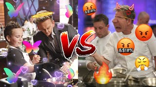 Gordan Ramsay with Kids vs. Adults
