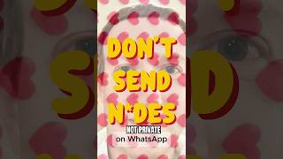 For the last time, WhatsApp chats are NOT PRIVATE and #WhatsApp doesn’t care about #privacy