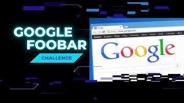 Google FooBar Challenge and About My Channel