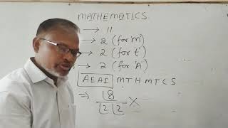 Maths for class 11 ( Permutation when all objects are not different)