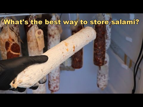Video: Ska salami förvaras i kylen?