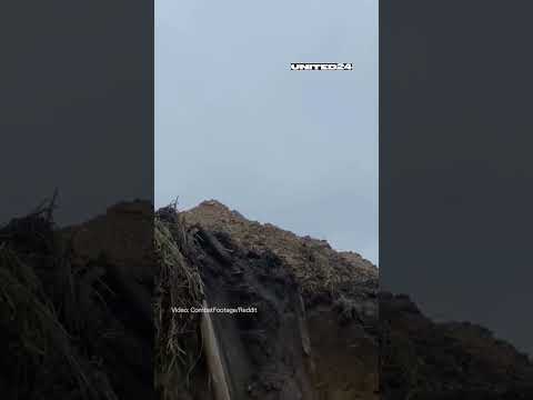 Russian Rocket Struck in a Trench With Ukrainian Soldiers #warinukraine