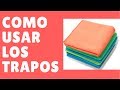 CURSO DE LIMPIEZA DEL HOGAR  Y SERVICIO DOMESTICO * Los Trapos de limpieza