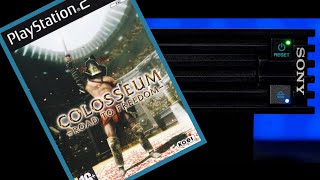 COLOSSEUM ROAD TO THE FREEDOM - Playstation 2 - PS2 - Koei - Gladiadores Desorientados.