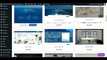 houzez thema-instelling en demo-import