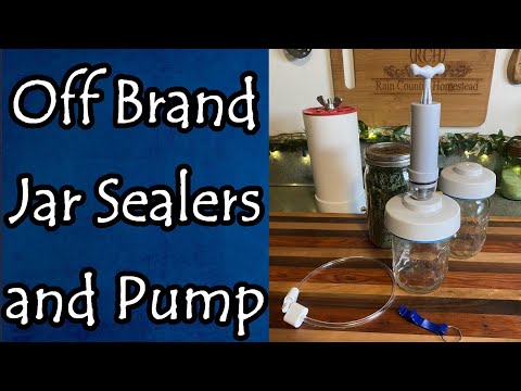 Trying Out Off Brand Jar Sealers and Hand Pump