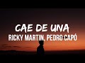 Ricky Martin & Pedro Capó – Cae de Una (Letra / Lyrics) En algún bar tú bailas sin mí