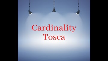 Master Tosca Cardinality with THIS Secret Technique | best software training institute in hyderabad