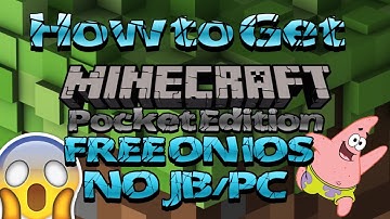 NEW How To Get Minecraft PE FREE iOS 9 - 10 (No Jailbreak/PC) iPhone,iPod & iPad