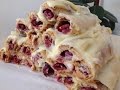 Торт Монастырская Изба (Избушка)-Легко и Вкусно (Cake with Cherry, "Izba" English Subtitles)