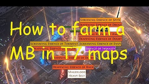 Farm your Mageblood in T7 Maps