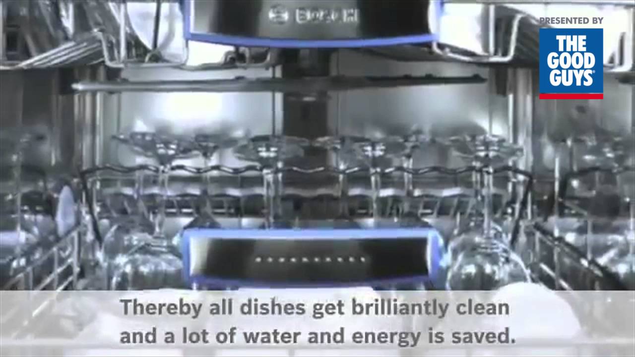 Bosch Dishwashers Aquasensor Feature At The Good Guys Youtube