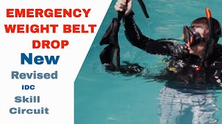 Emergency Weight Drop | PADI Divemaster and IDC Skill Circuit