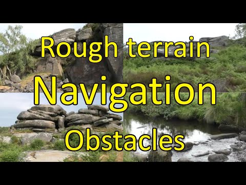 Video: Rough terrain is difficult terrain to move around