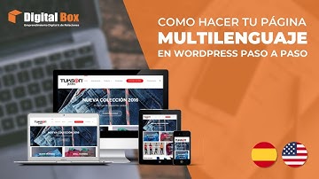 ✅ Como hacer tu página web multilenguaje en Wordpress ▶ Paso a paso con el plugin Polylang  🇺🇸🇪🇸