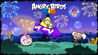 Angry Birds Rio 2 - Rocket Rumble All Levels Three Star Walkthrough screenshot 5