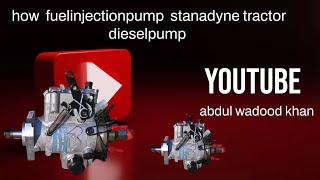 HOW TO STANADYNE pump reparing all pump opaning STANADYNE