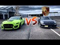 1000hp 2020 GT500 vs 1200hp Porsche 911 TURBO S (AWD)! *Walked Down