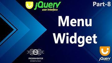 08 | Menu Widget In jQuery UI | jQuery UI Menu Method | jQuery User Interface | jQuery (Hindi/Urdu)