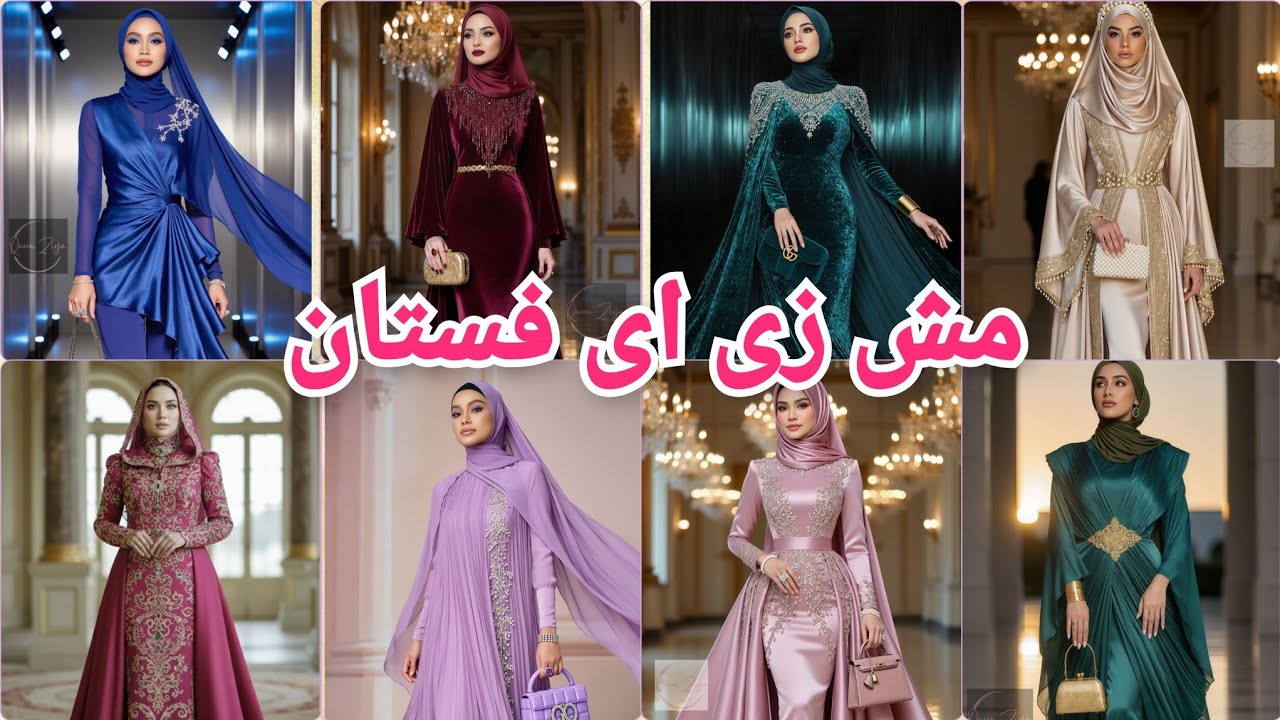 أحدث موديلات فساتين سهرة وخطوبة 2026 ✨أفضل فساتين سوارية للمحجبات الموديلات دي بتكسر كل القواعد ج٢ 🔥