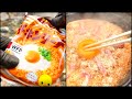 ちょっと変わってるカルボナーラ風チキンラーメン/A little strange carbonara-style chicken ramen