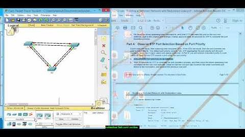 Building a Switched Network with Redundant Links part 2