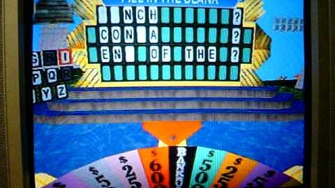 Playstation Wheel of Fortune Run Game 27 Part 2