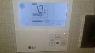 طريقة ضبط وإلغاء تايمر ثرموستات LGكونسيلد مع إعادة ضبط المصنعAdjust the thermostat conditioning LG i