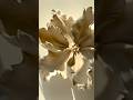 Sculpting flower with air dry stone clay #flowers #clayart #fineart #contemporaryart #floralart