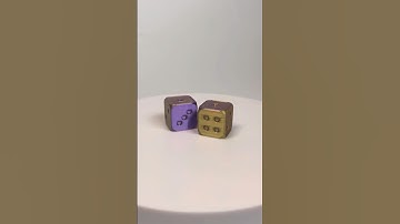 3D Printed Dice with Dual Filament #3dprinting #dice #boardgames #dungeonsanddragons