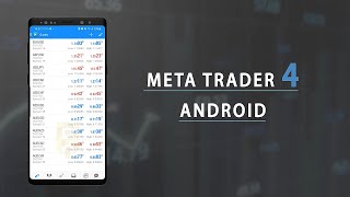 (Android) على الهاتف بنظام أندرويد  (Meta trader 4)  طريقة إستخدام منصة التداول screenshot 4