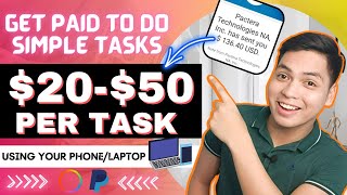 Get Paid To Do Simple Tasks! | Micro Freelancing Sites | $20-$50 Per Micro Tasks Online screenshot 4