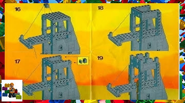 LEGO instructions - Castle - Lion Knights - 6061 - Siege Tower